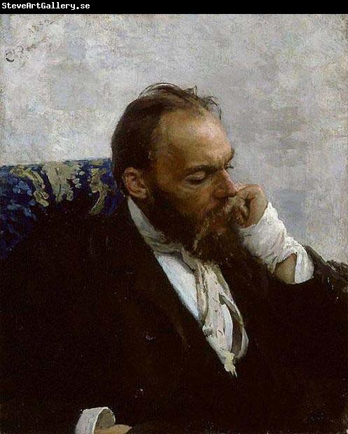 Ilya Repin Portrait of Professor Ivanov 1882